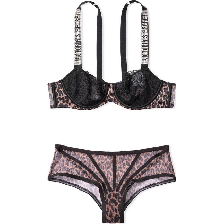 

Женский комплект белья Leopard Print Victoria's Secret, Clothing Sets (Leopard Print)