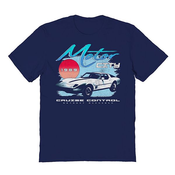 

Футболка с принтом Men's motor city cruise control Licensed Character