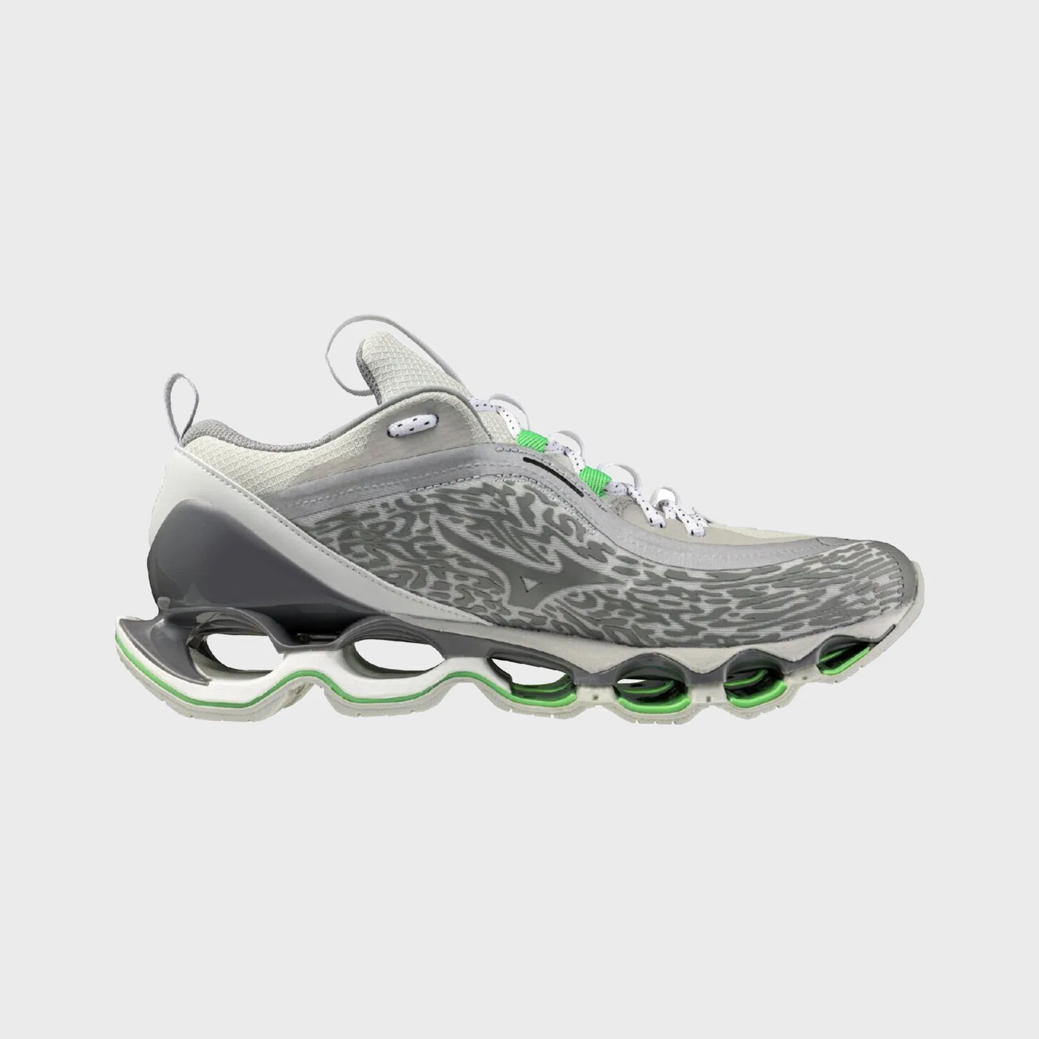 Мужские тёмно-синие беговые кроссовки Mizuno Wave Prophecy 13.2 — фото 3