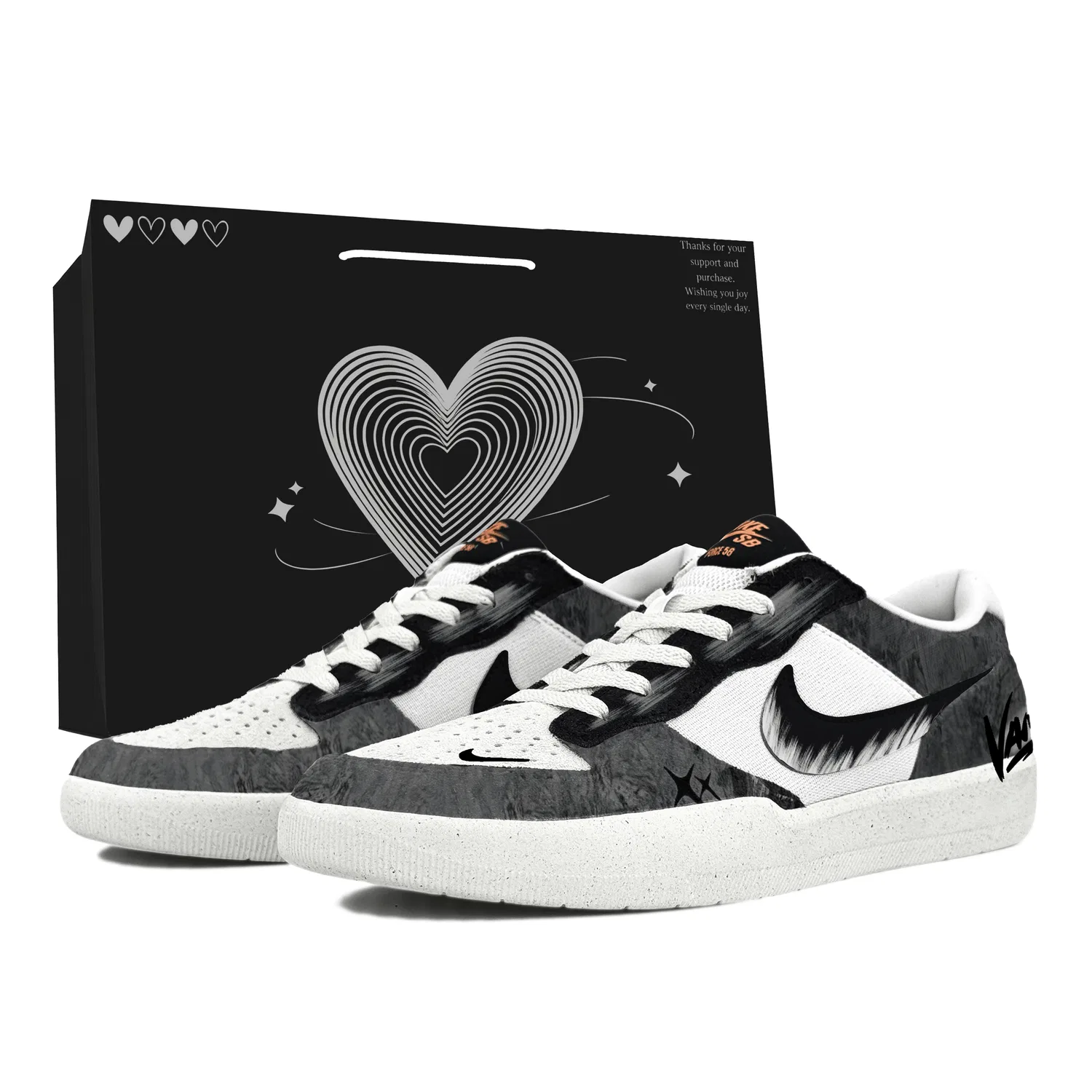Кроссовки Nike SB Force 58 Shadow Black