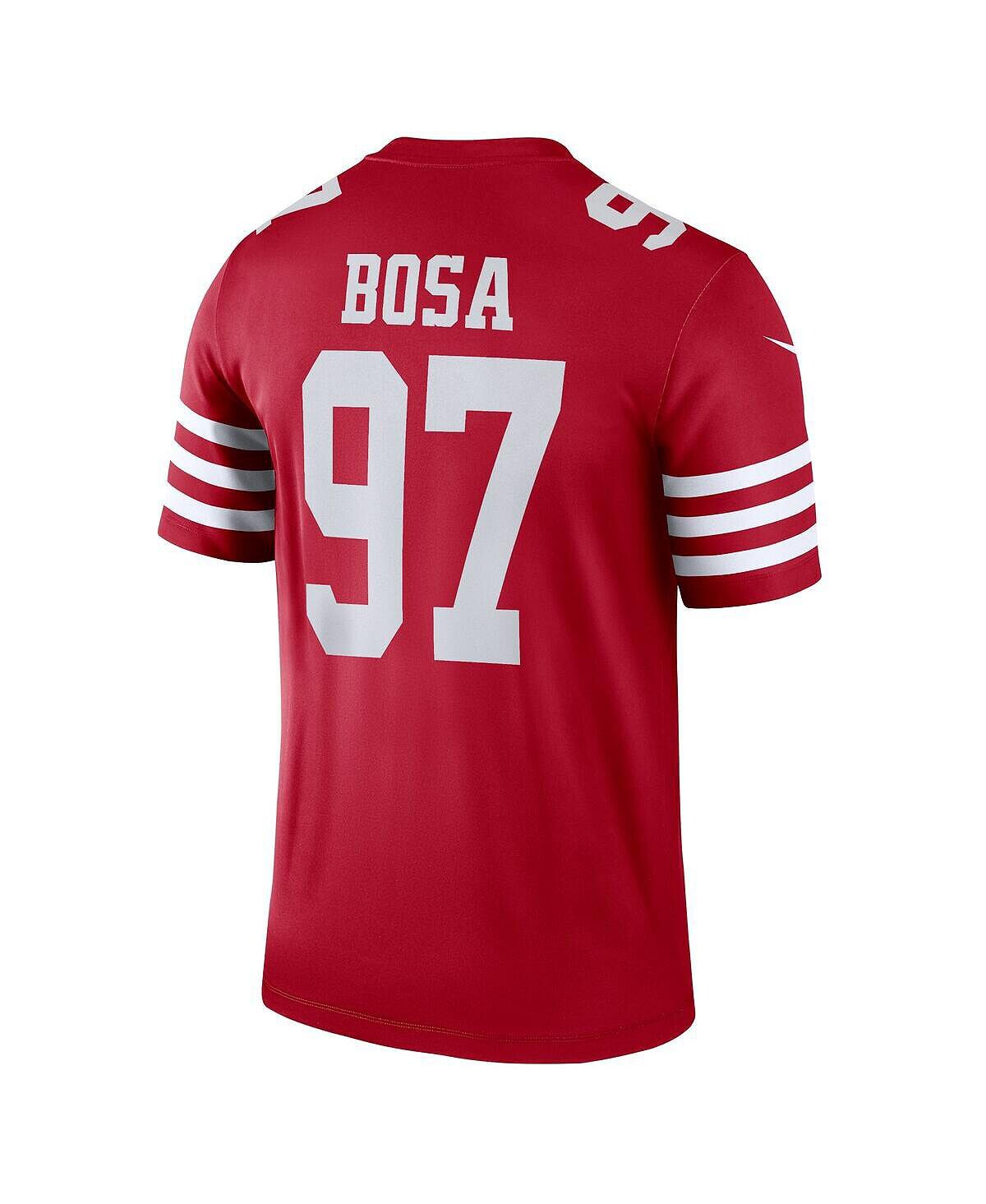 Мужская майка Nick Bosa Scarlet San Francisco 49ers Legend Nike — фото 4