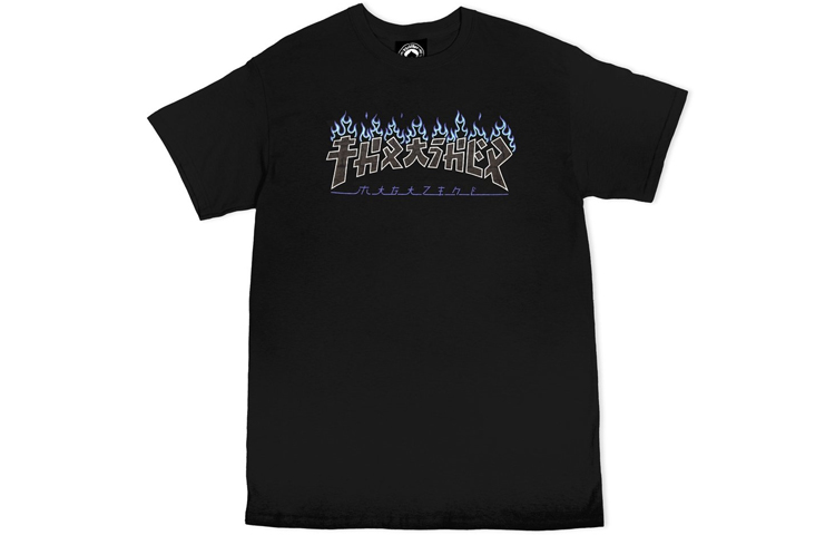 

Thrasher Футболка унисекс «Трэшер», Черный