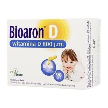 

Phytopharm, Биоарон Витамин D 800, 90 капсул