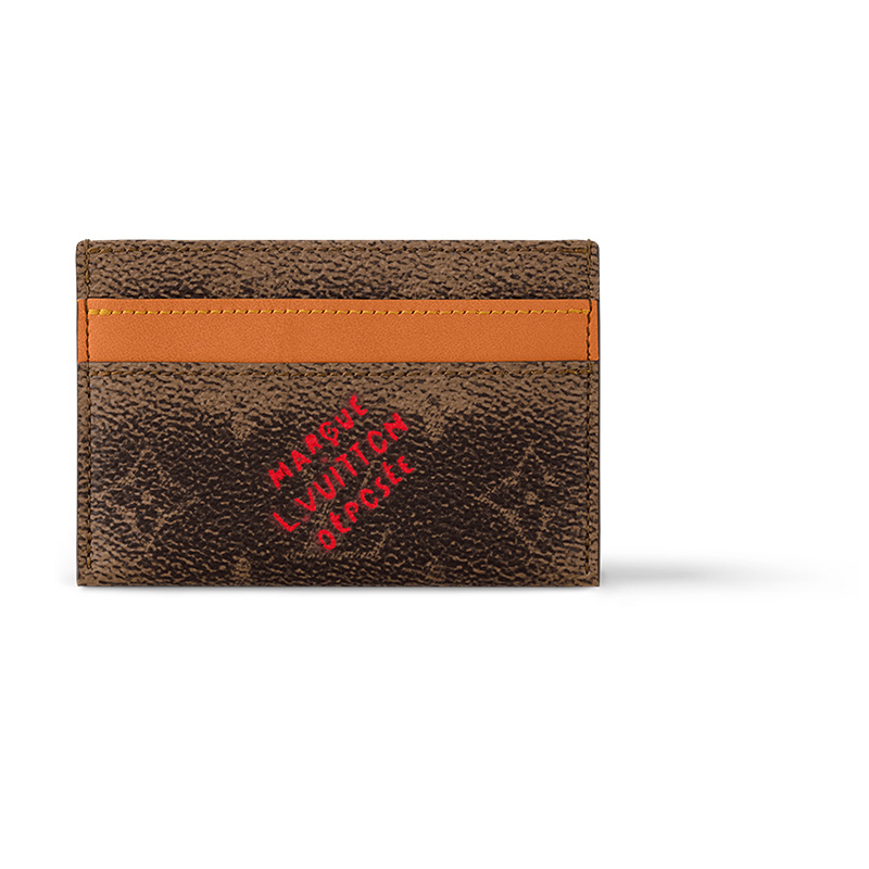 

LOUIS VUITTON Держатель для двух карт с монограммой