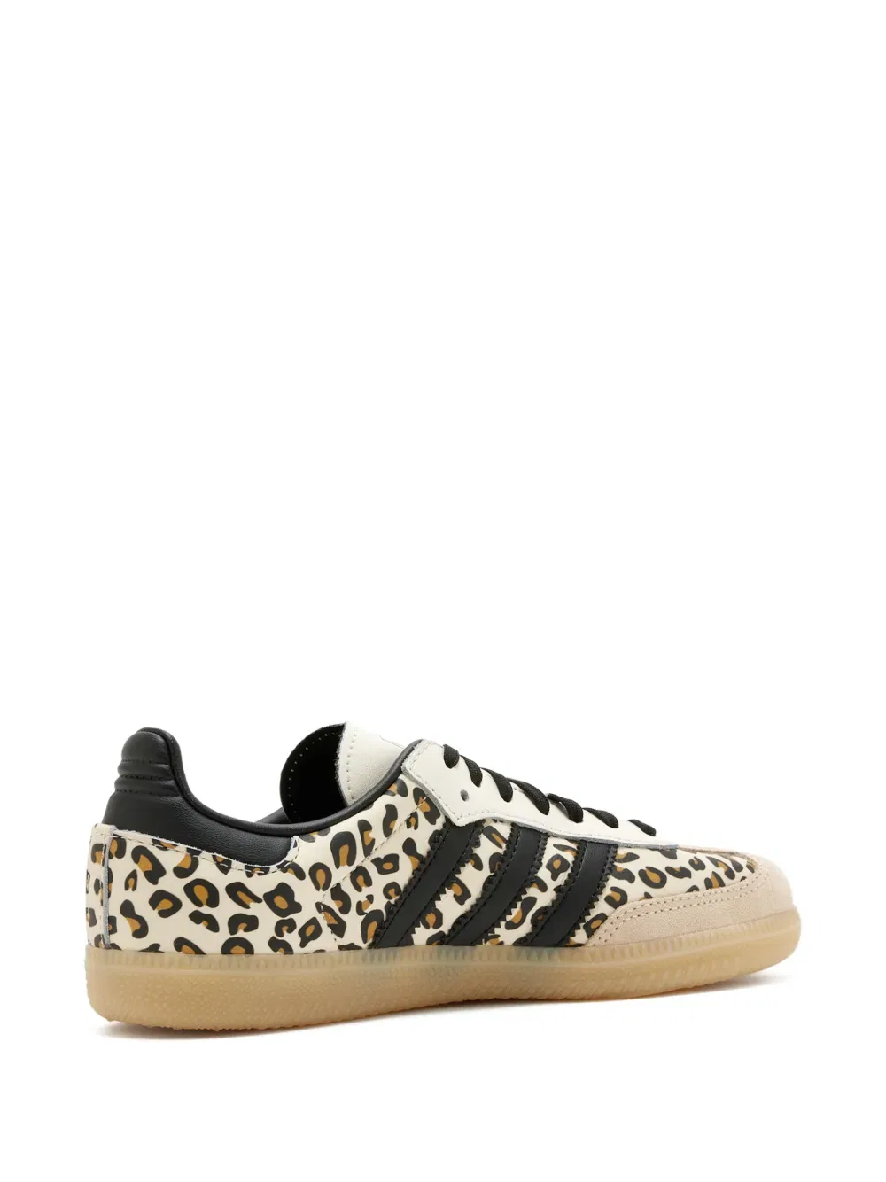 Кроссовки Samba с леопардовым принтом Adidas Kids, нейтральный — фото 2