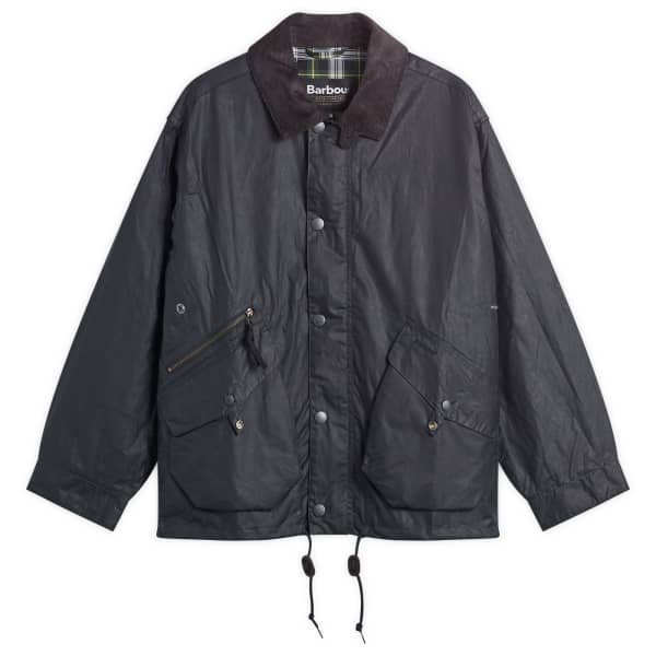 

Модифицированная вощеная куртка Heritage+ для длительной езды Barbour, royal темно-синий