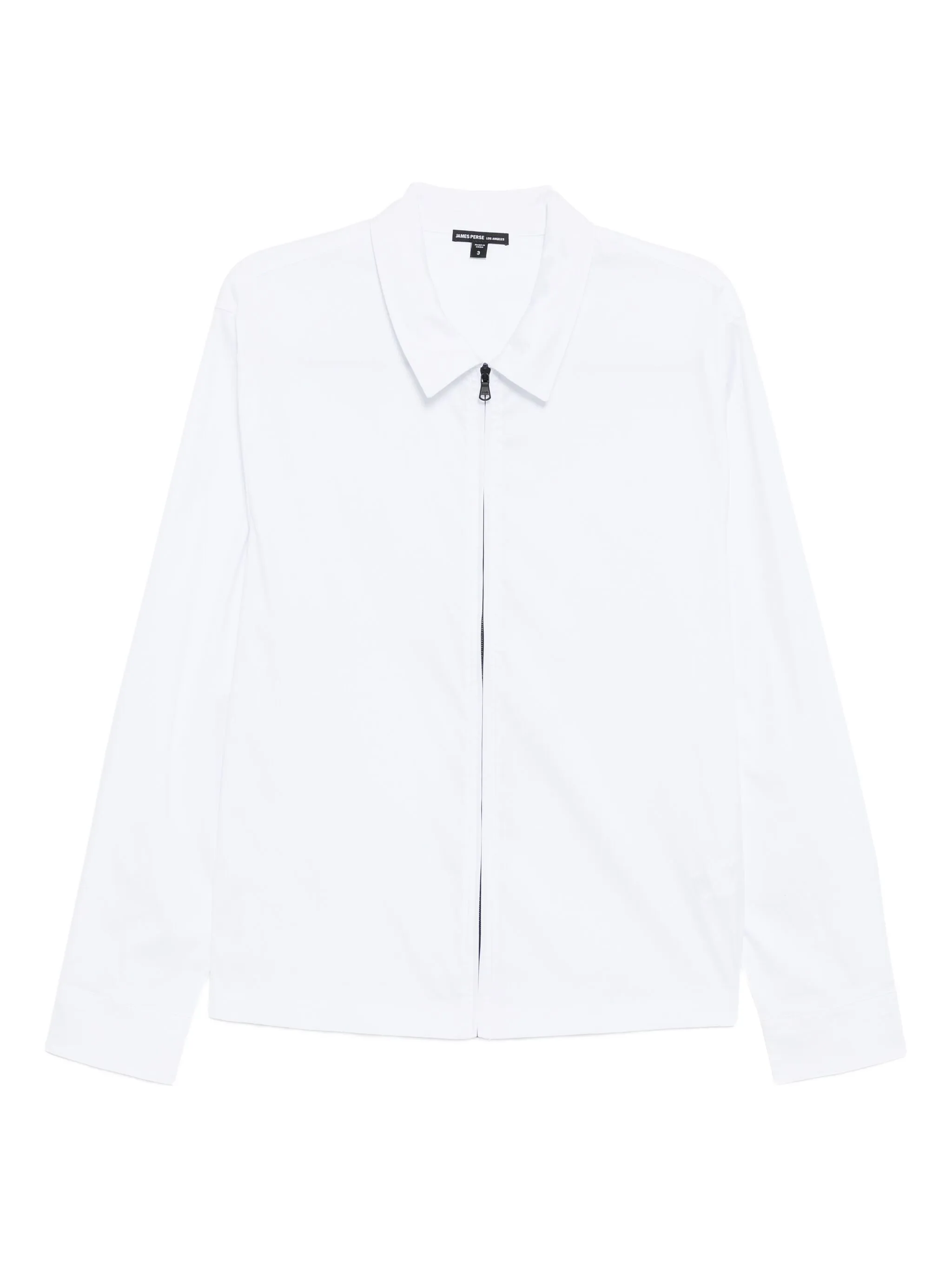 

Рубашка на молнии James Perse, белый