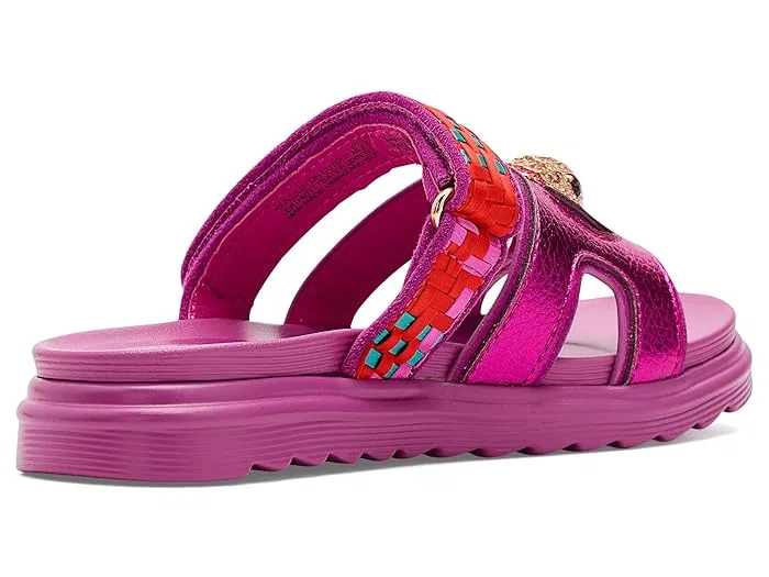 Сандалии с вырезами Kensington Kurt Geiger London Kids, Purple Red — фото 4