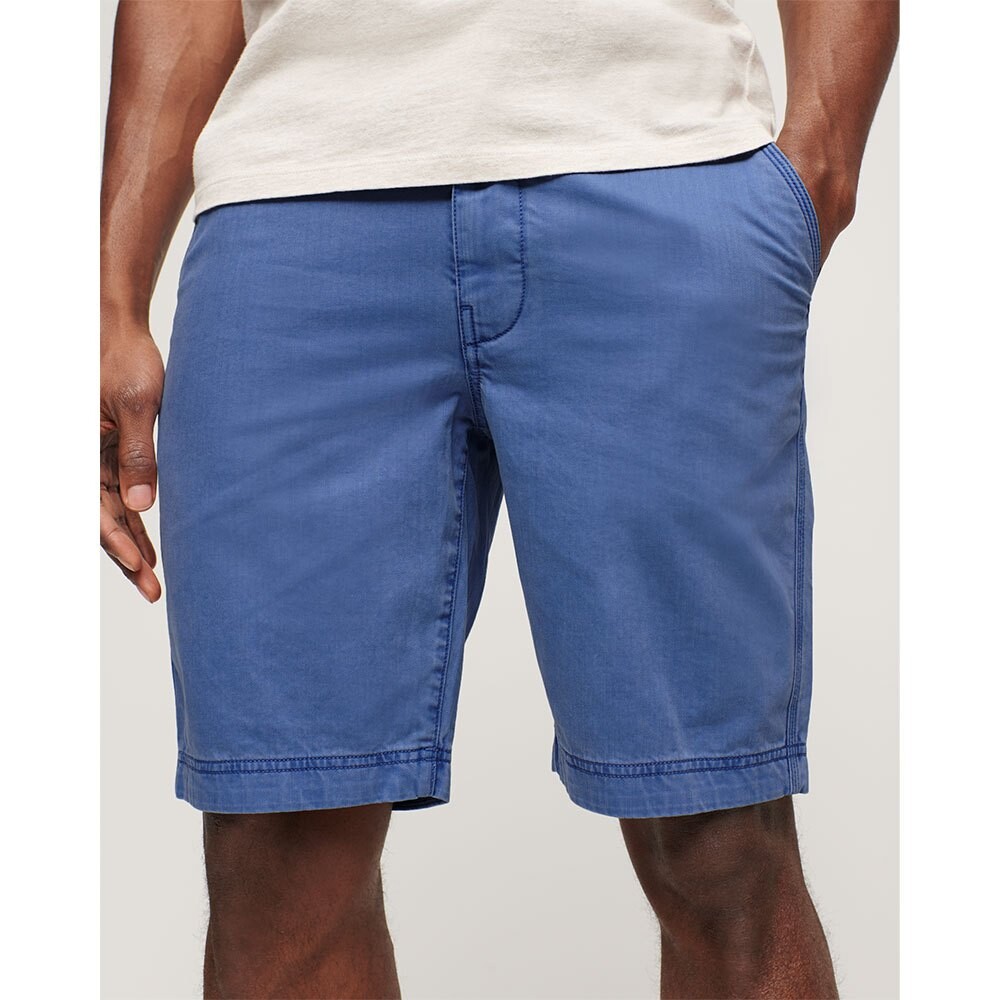 

Шорты Superdry Vintage Officer Chino, синий