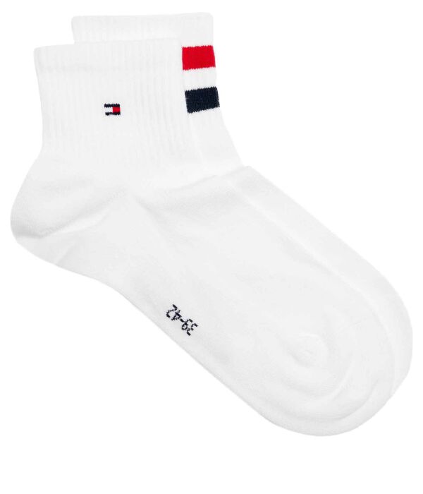

Носки 2 шт. четверть спорт Tommy Hilfiger, белый
