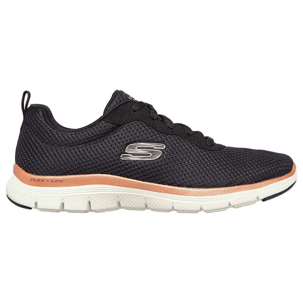 Кроссовки Skechers Flex Appeal 4.0 Brilliant V, черный — фото 3