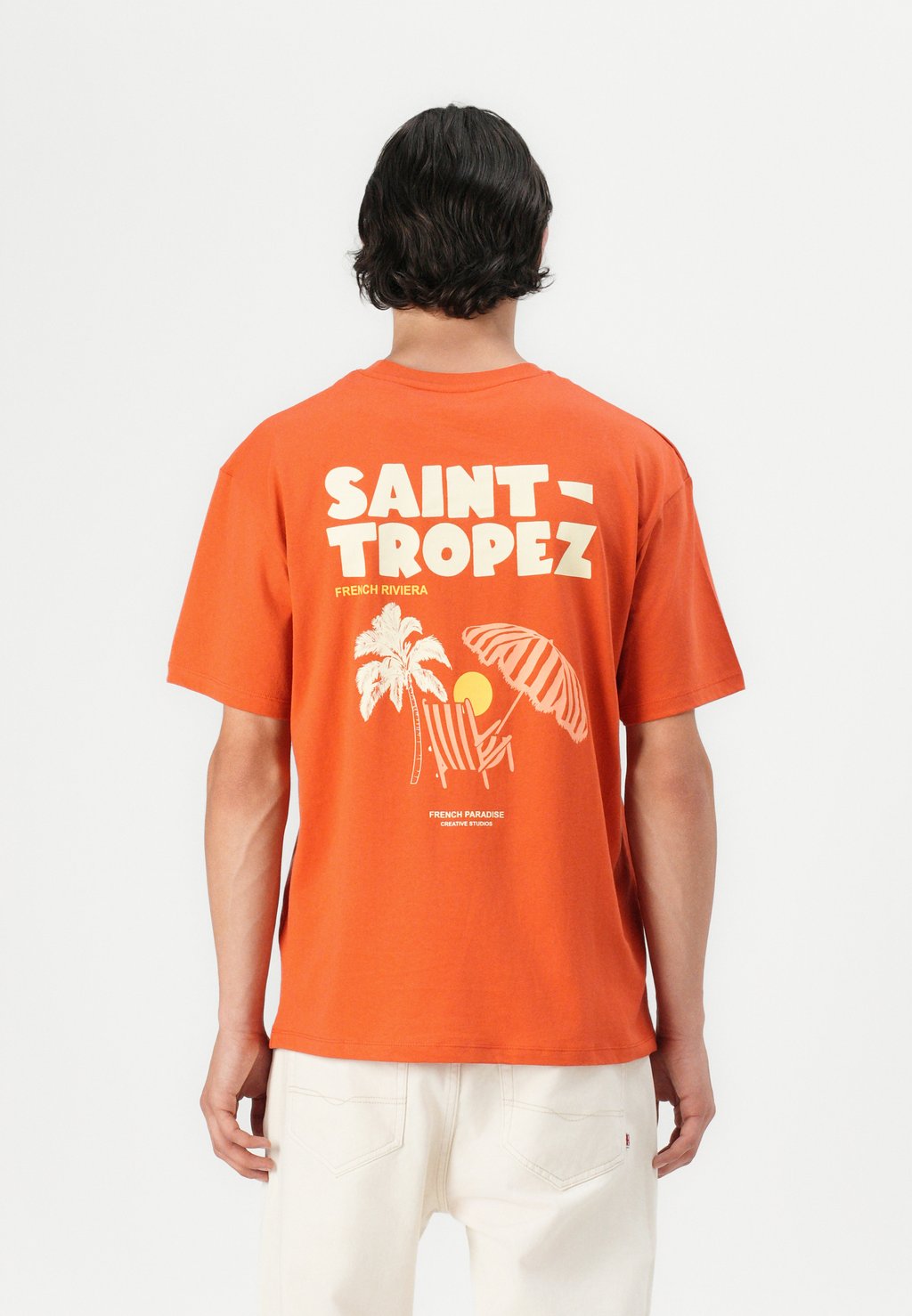 

Футболка с принтом JORSAINT TROPEZ TEE Jack & Jones, сиреневый