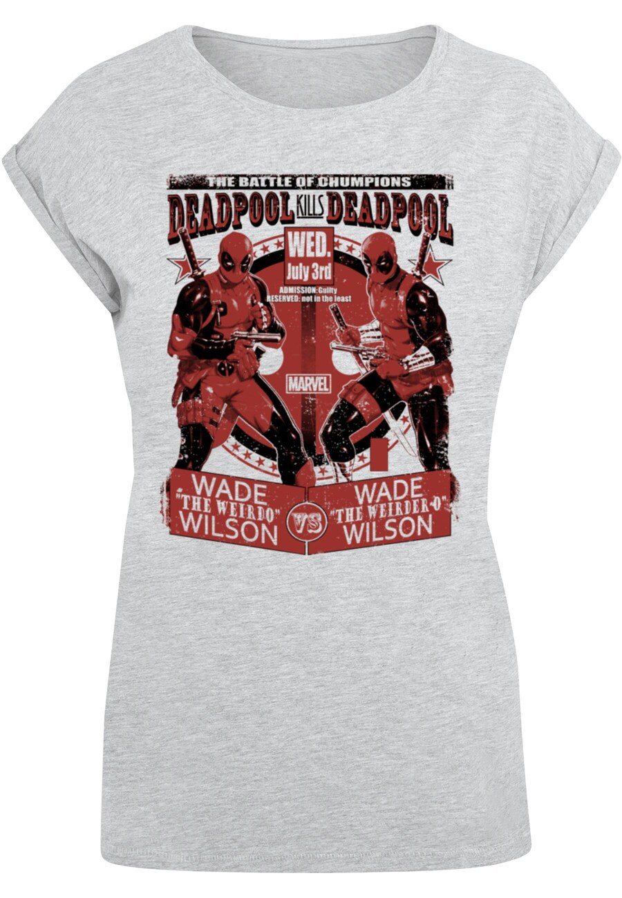 

Рубашка ABSOLUTE CULT Deadpool - Deadpool Vs Deadpool, пятнистый серый