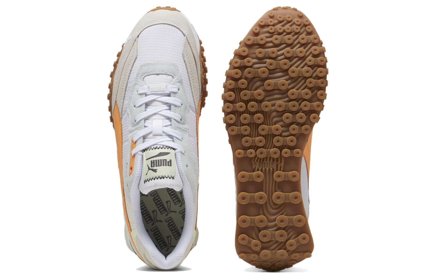 Мужская обувь Puma Blktop Rider Lifestyle, Yellow Gray — фото 4