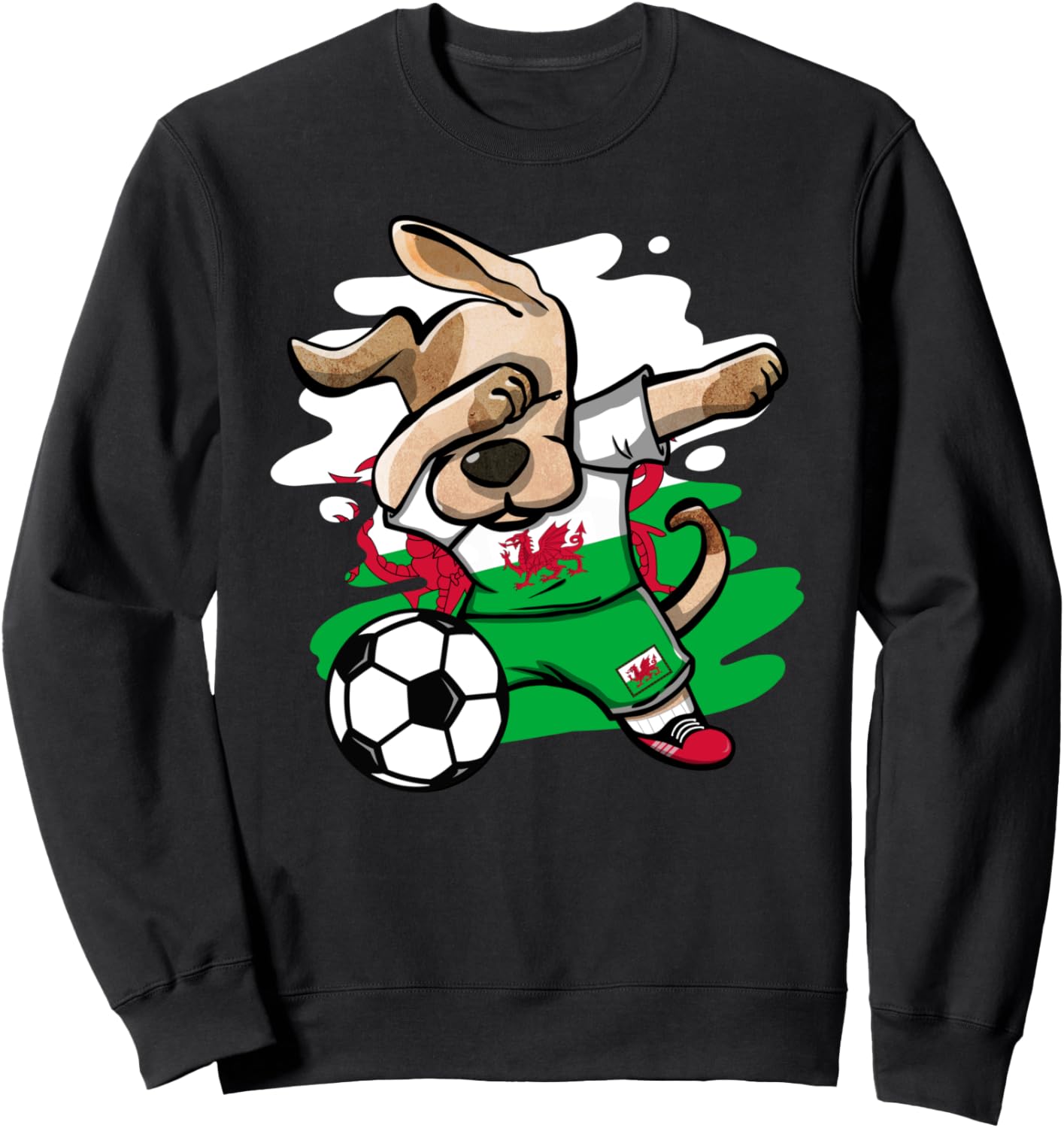 

Милая танцующая собака, валлийская футбольная команда, валлийский флаг, спортивная тематика, Уэльс, футбол, толстовка, черная Teeisle Wales Football, Черный, Милая танцующая собака, валлийская футбольная команда, валлийский флаг, спортивная тематика, Уэль