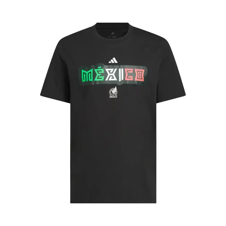 Футболка Adidas World Cup 26 Mexico Home Graphic Tee, черная
