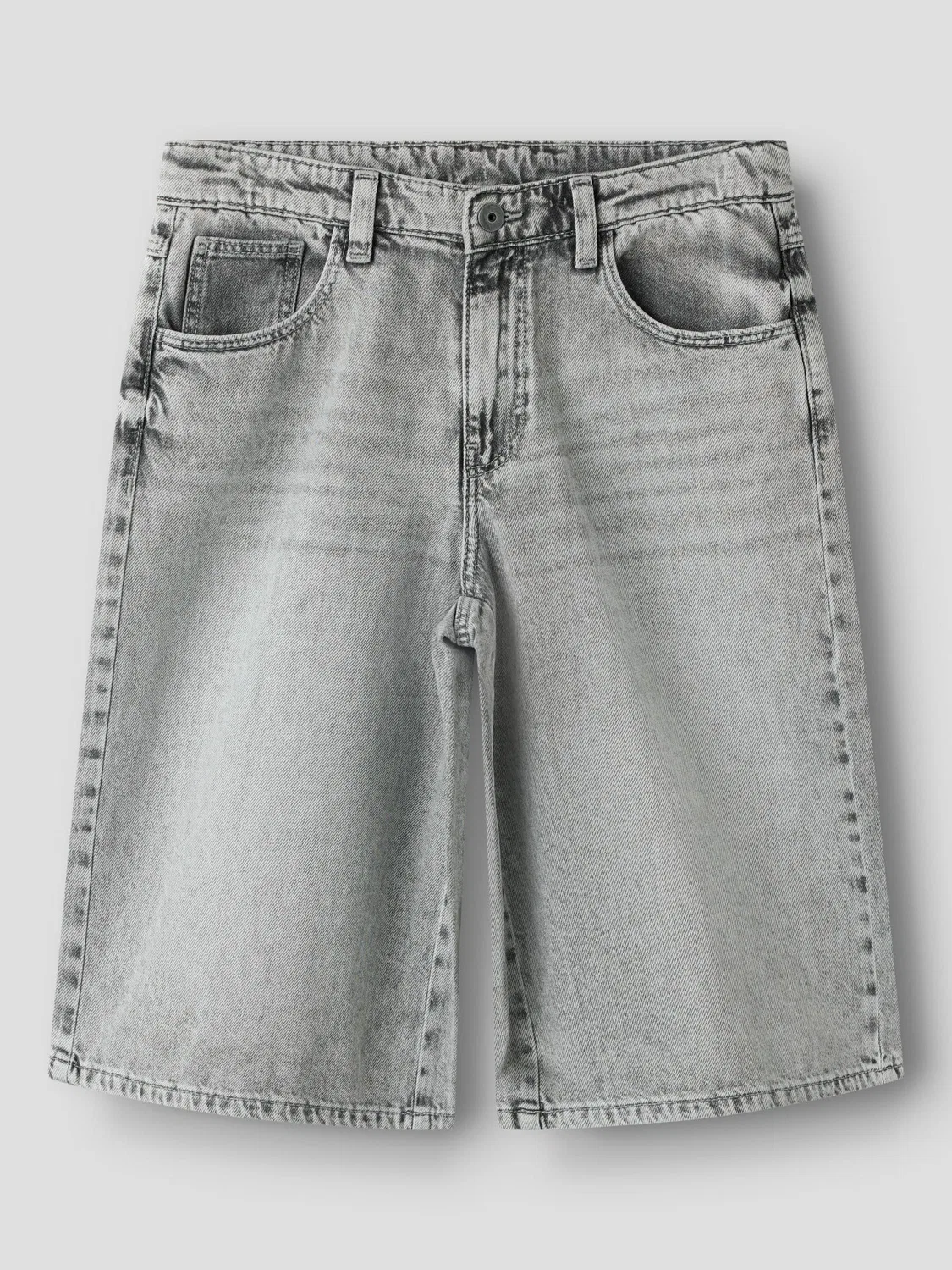 Шорты джинсовые TWO SOON, light grey denim — фото 3