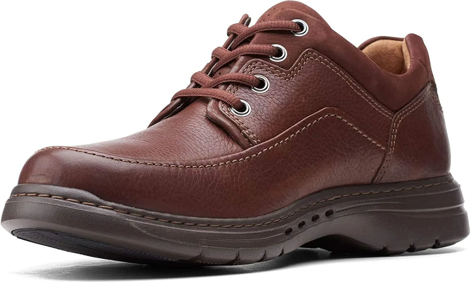 Высококачественные мужские ботинки Clarks Un Brawley, красный