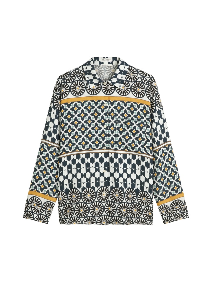 

Блузка Marc O'Polo, цвет multi/white cotton