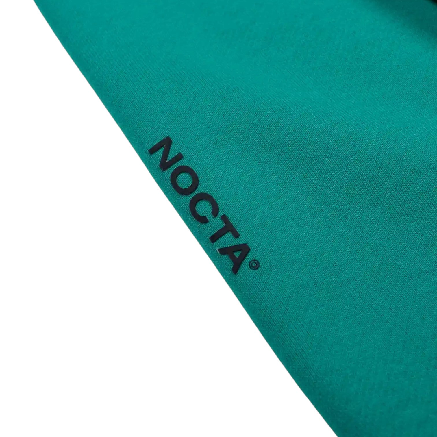Свитшот Nike x NOCTA из флиса с круглым вырезом, цвет «Нептун Грин Блэк» — фото 3