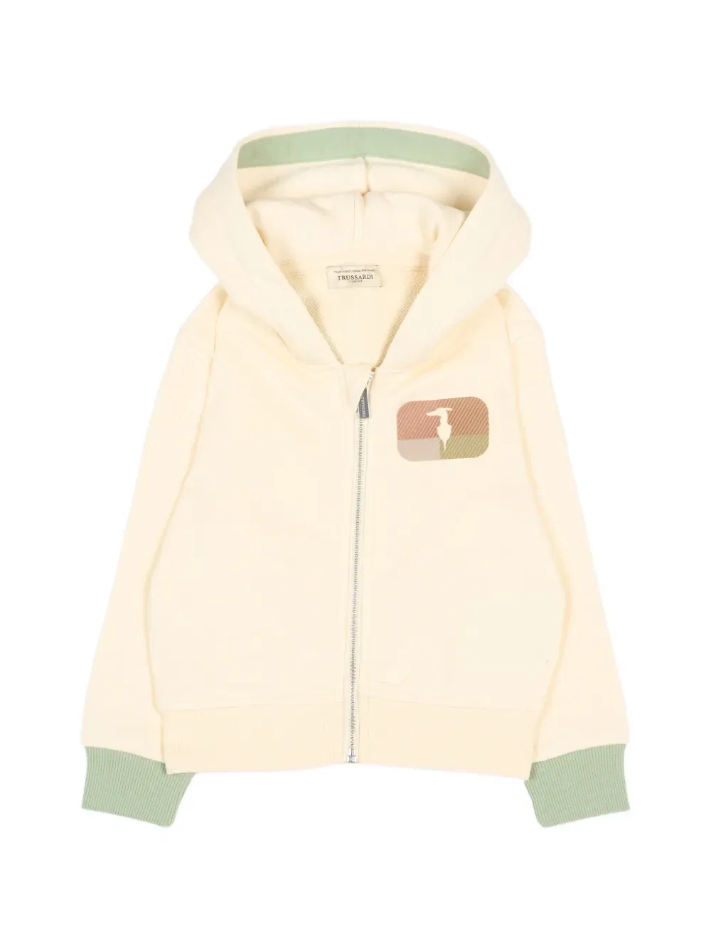 Толстовка на молнии Trussardi Junior, нейтральный