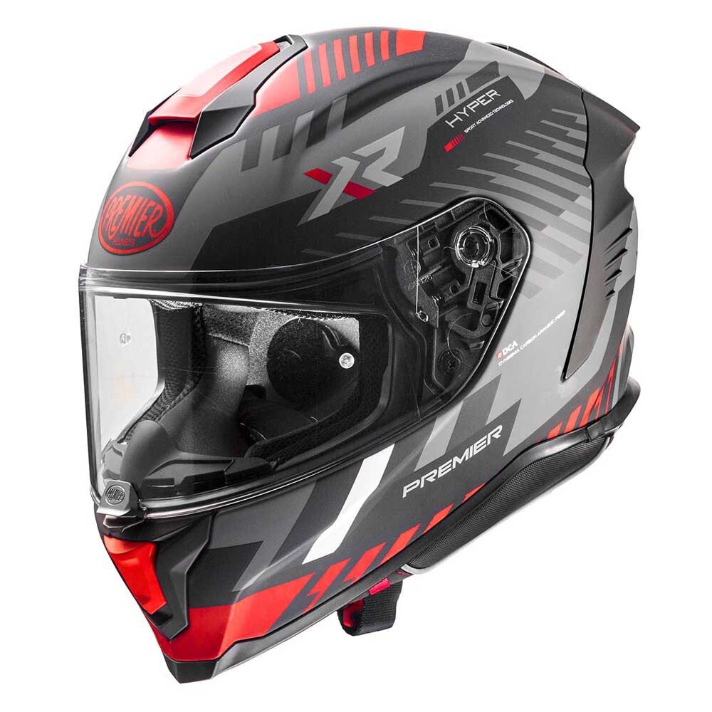 

Шлем полнолицевой Premier Helmets 23 Hyper XR92BM 22.06, серый