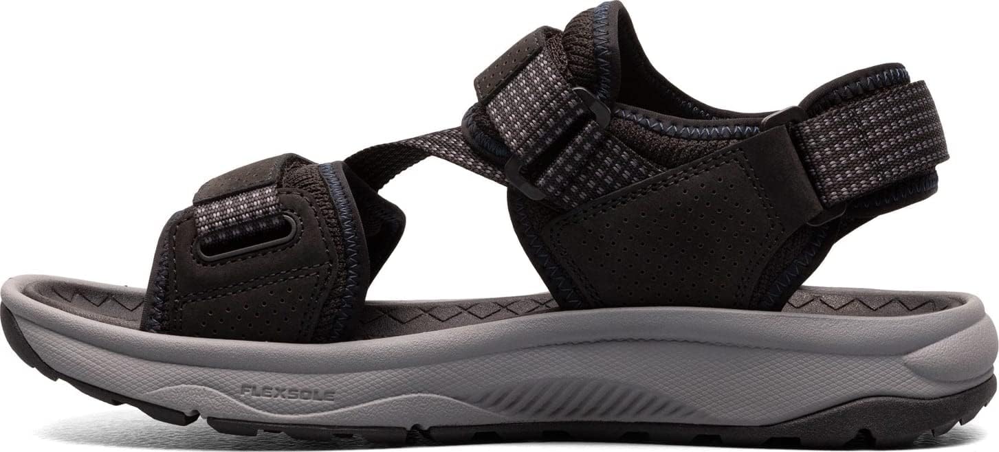Мужские сандалии Florsheim Tread Lite River, черный/серый — фото 3