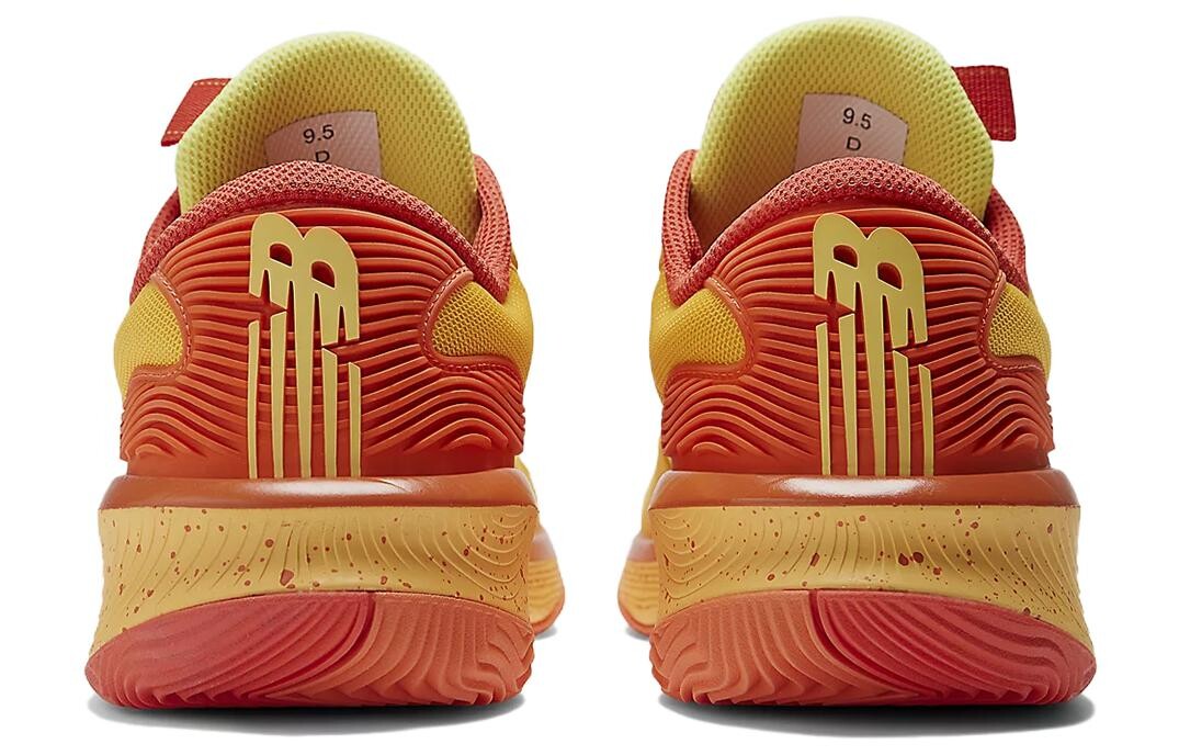Кроссовки New Balance Hesi Vintage Basketball Shoes Men Low-top Orange, цвет Orange — фото 4