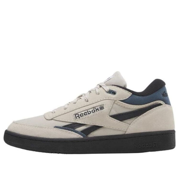 

Кроссовки club c mid ii revenge vintage 'cream blue' Reebok, бежевый