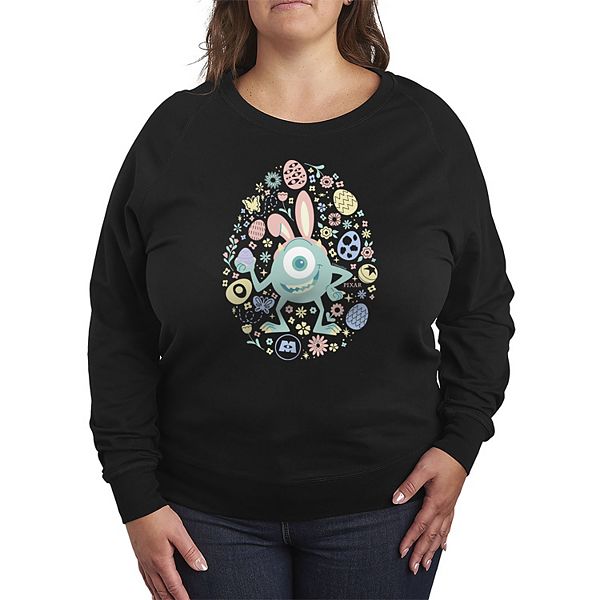 

Футболка с длинным рукавом French terry "Monsters, Inc" с пасхальным кроликом Майком Вазовски, plus size Disney / Pixar, Black, Черный, Футболка с длинным рукавом French terry "Monsters, Inc" с пасхальным кроликом Майком Вазовски, plus size Disney / Pixar