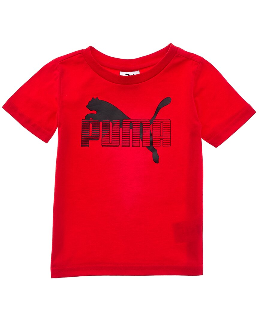 

Комплект из 2 футболок с принтом PUMA и носков Puma, красный