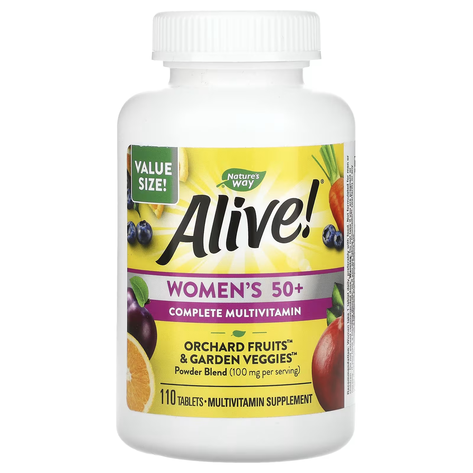 

Витамин Nature's Way Alive! Women's 50+ Complete, 110 таблеток