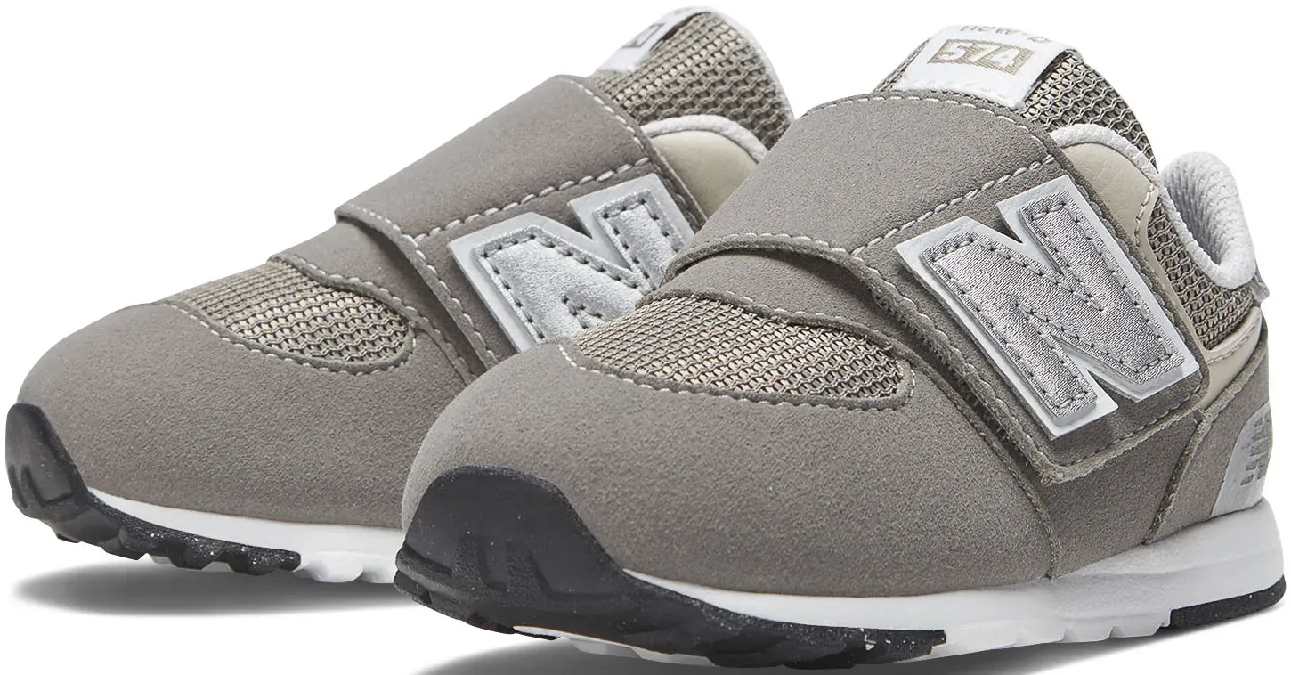 

Кроссовки New Balance "NW574", с застежкой-липучкой, серый