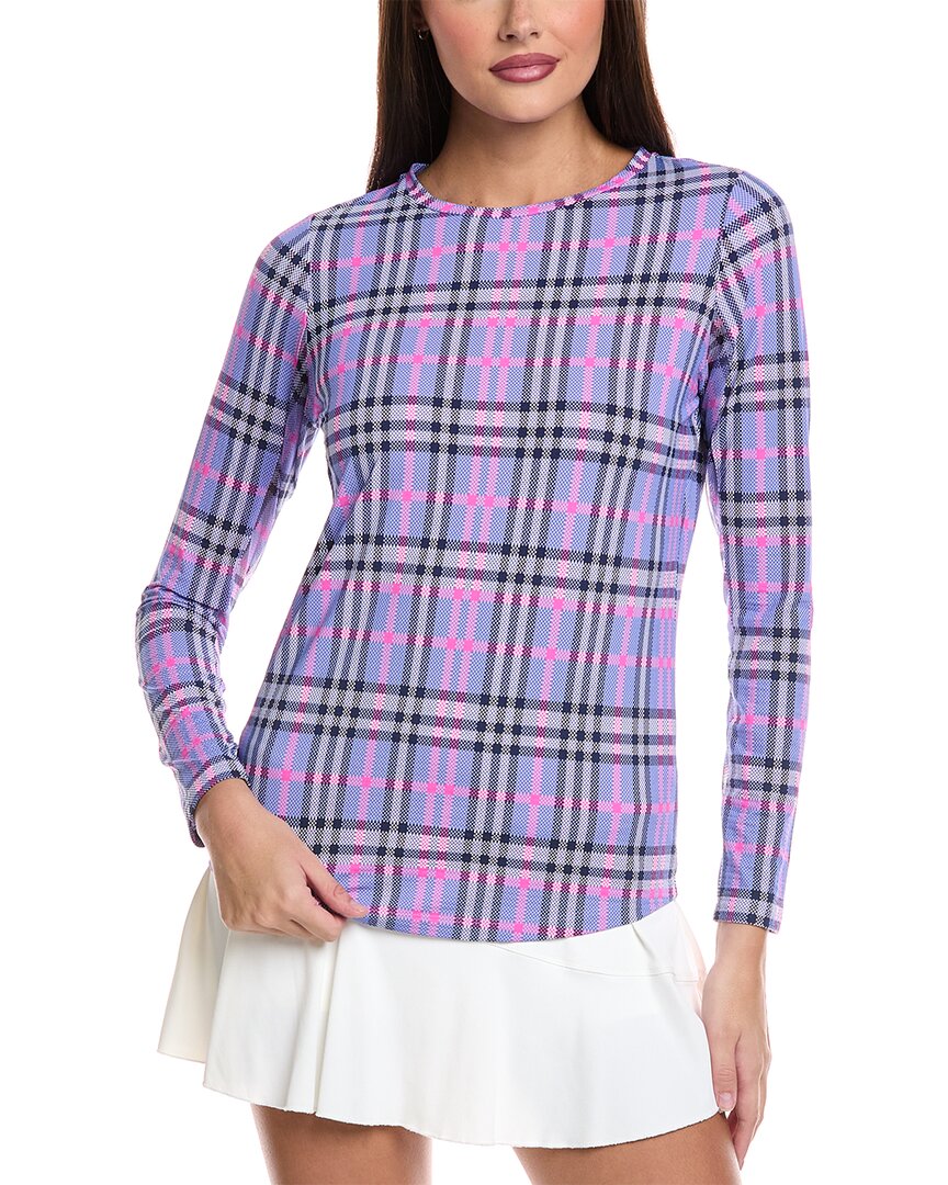 

Айбикул Леона Топ с длинными рукавами IBKUL, фиолетовый