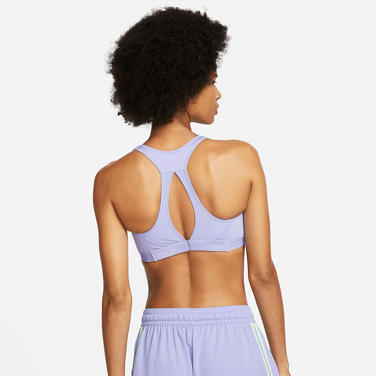 Ночное и нижнее белье Dri-FIT Swoosh Fly Bra Nike, цвет Schwarz — фото 2