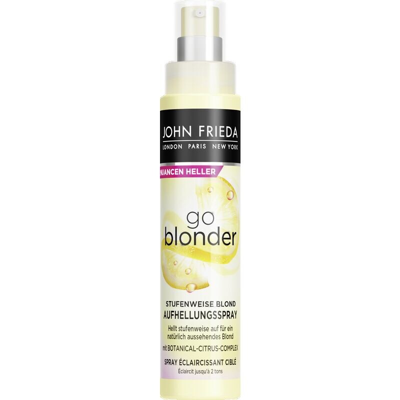 

Стань блондинкой, постепенно осветляя блондинку, спрей JOHN FRIEDA, 100 ml