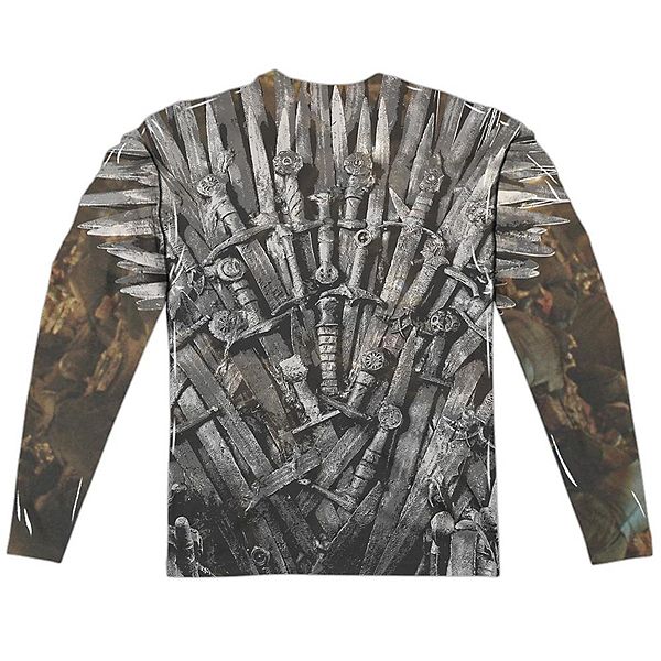

Футболка с длинным рукавом adult poly crew "arya for the throne" game of thrones Licensed Character