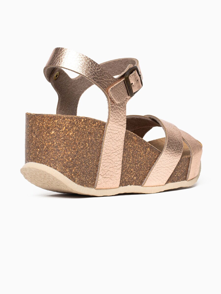 Босоножки на высоком каблуке Bayton Sandals Venus, цвет rose gold — фото 3