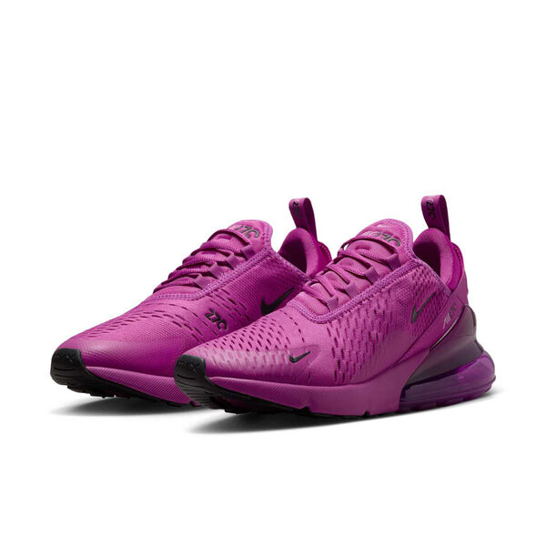 Кроссовки air max 270 'hot fuchsia beyond pink black' Nike, фуксия — фото 3
