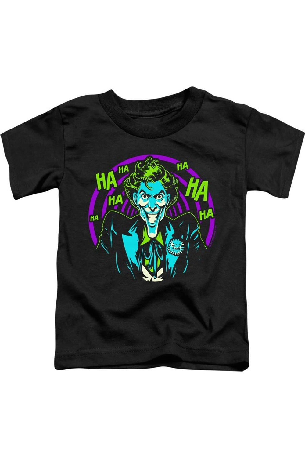 

Футболка с коротким рукавом для малышей "Batman Hahaha" Gildan, черный