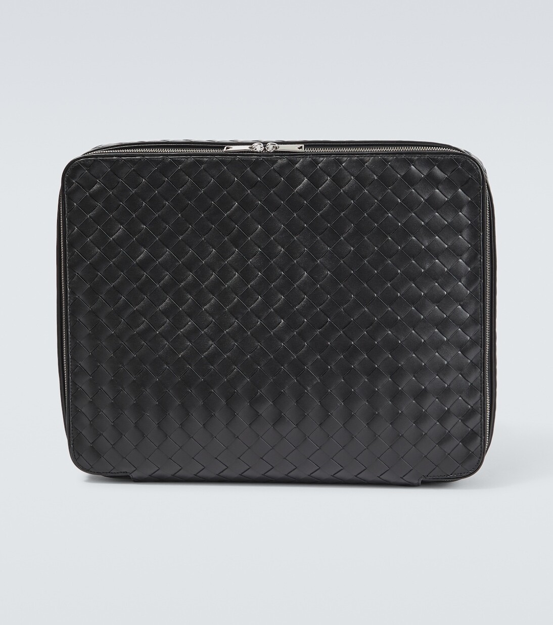 

Упаковочный куб из кожи intrecciato Bottega Veneta, черный