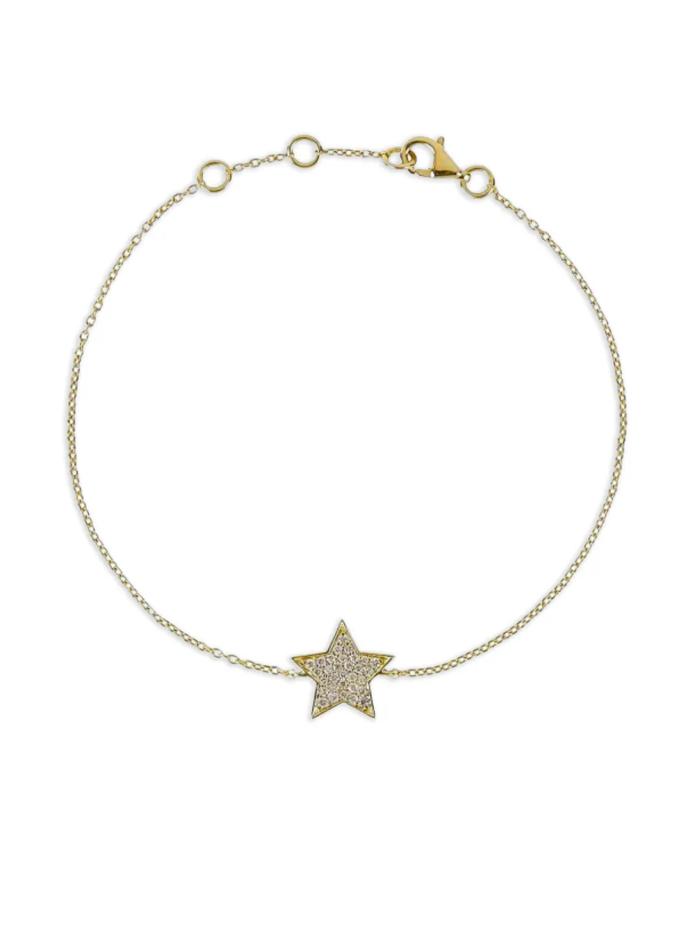 

Браслет Stasia Star из желтого золота с бриллиантами ALINKA, золотой