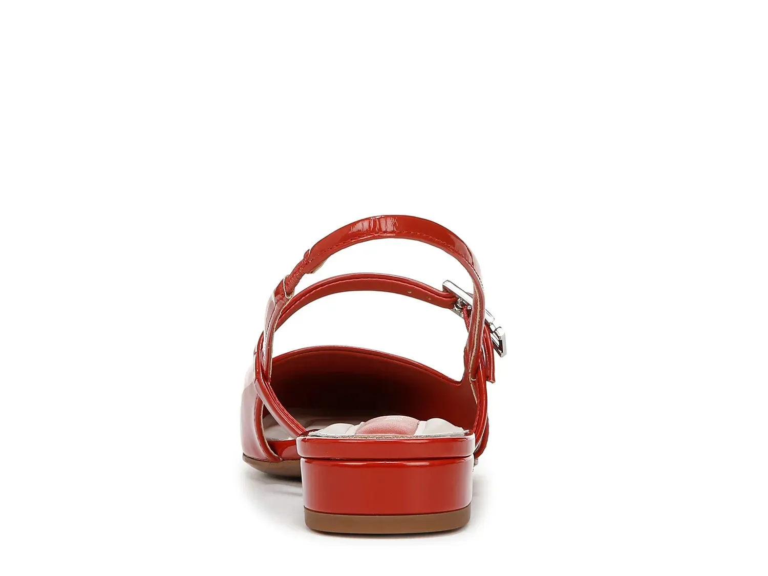 Franco Sarto Destin Mary Jane Flat, красная лакированная кожа — фото 4