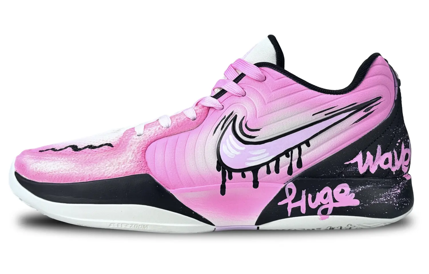 

Nike Баскетбольные кроссовки Ja 2 с низким верхом, устойчивые к истиранию, мужские, ярко-розовые