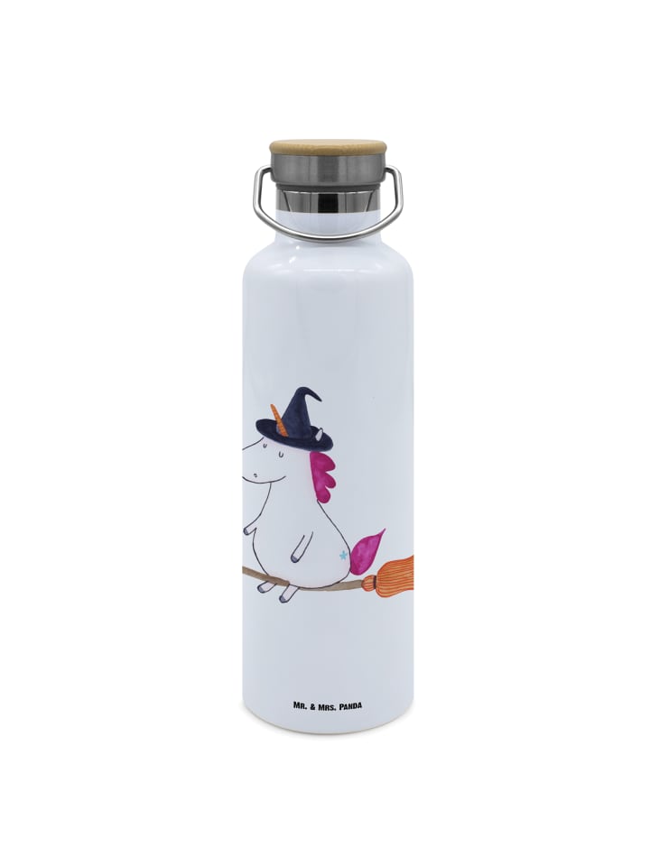 

Mr. & Mrs. Panda Бутылка для воды с изображением белого единорога и ведьмы без надписи