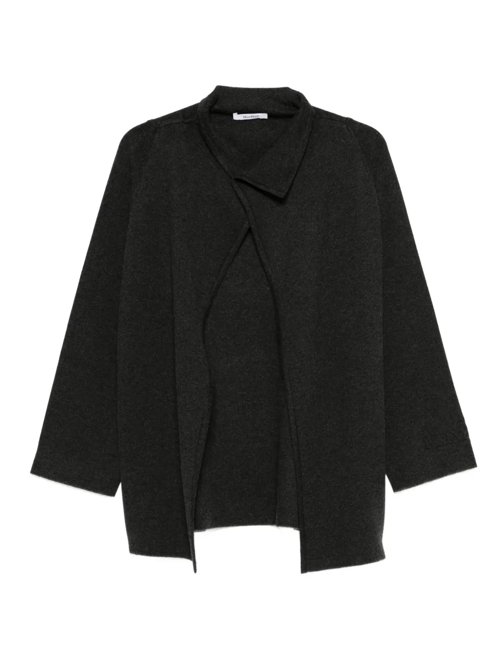 

Куртка с асимметричным воротником MAX MARA, серый