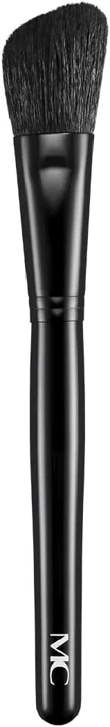 Кисть для румян из козьего ворса Meiko Cosmetics, 1 шт, 3.1 см, черный