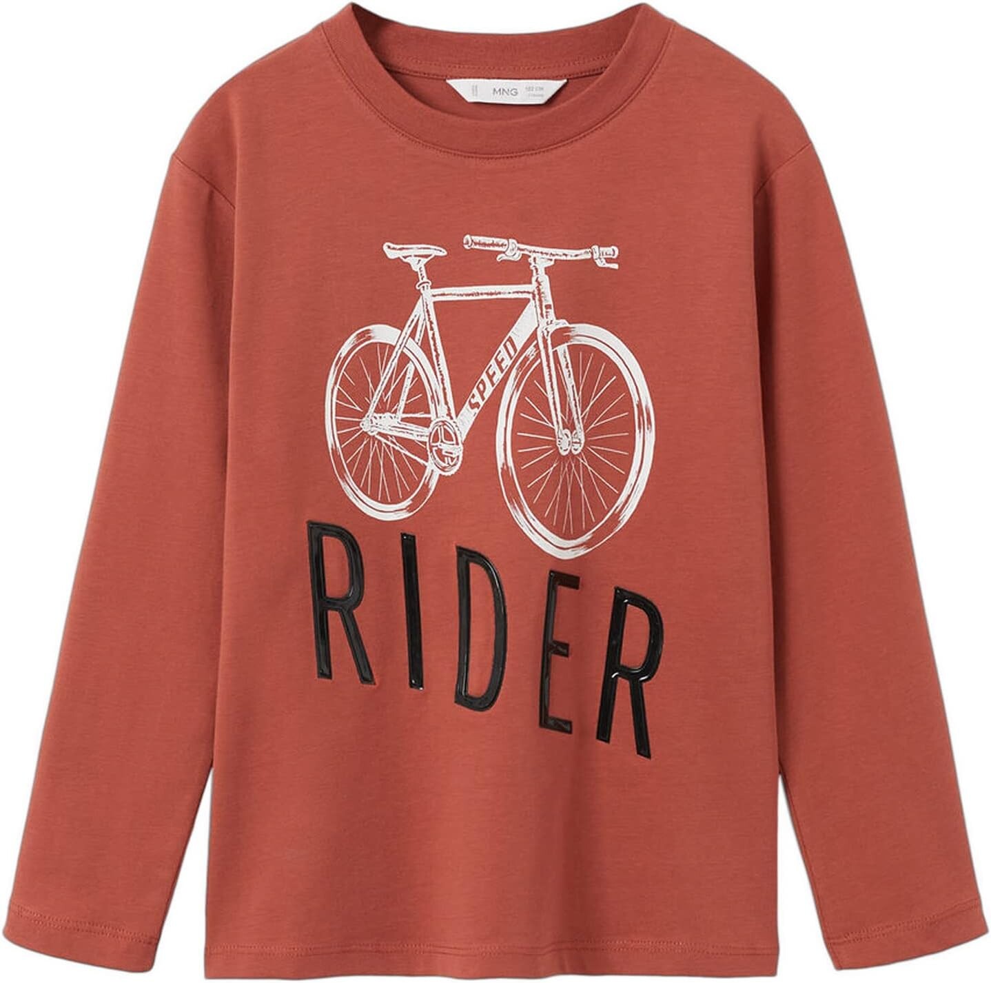 

Футболка Mango T-Shirt Bici, цвет Terracota