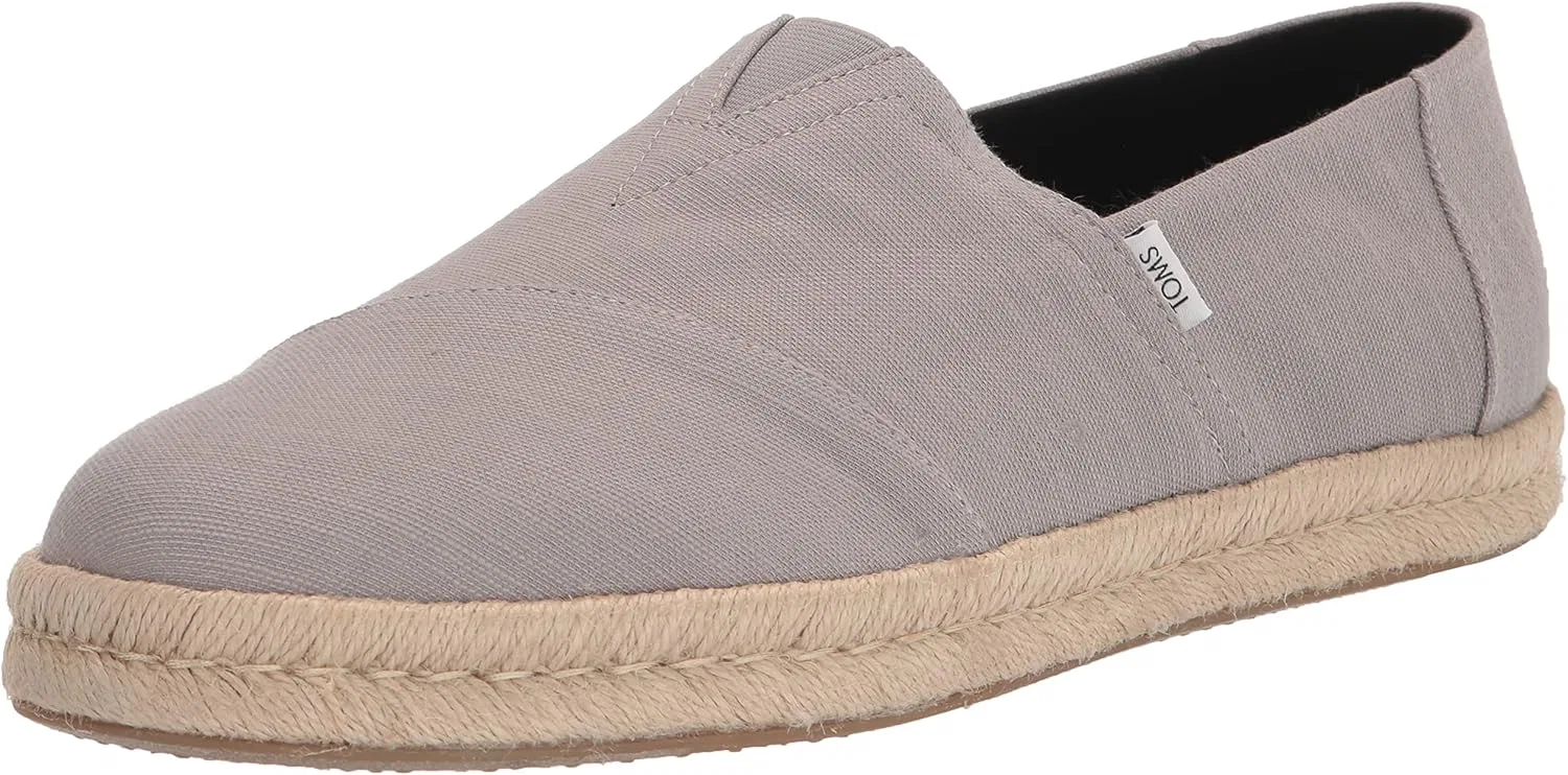 Лоферы с веревкой TOMS, Drizzle Grey