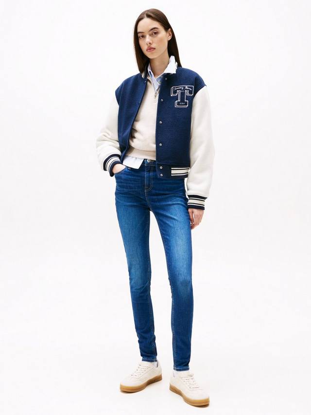 Нора скинни джинсы с заниженной талией Tommy Hilfiger, Dark Blue — фото 3